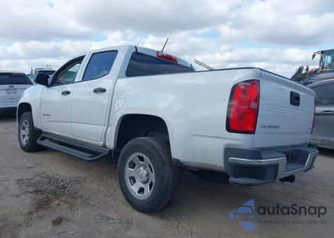 2022 Chevrolet Colorado 2Wd Short Box Wt from USA, damaged, VIN 1GCGSBEN3N1322559